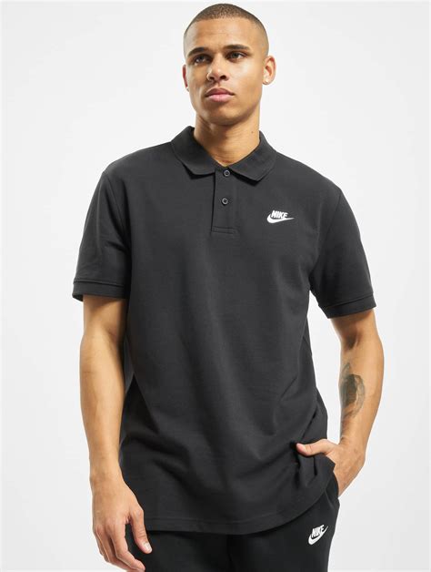 nike poloshirt schwarz